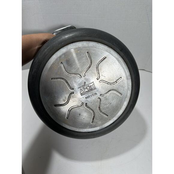 All-Clad HA1 Hard Anodized Nonstick Stockpot | 8 Qt. - 7.6 L Soup Pot No Lid - Picture 5 of 7